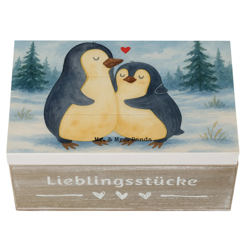 Holzkiste Pinguin umarmen Design Erinnerungsbox, Schatzkiste, Truhe, Geschenkdose, Geschenkbox, Dekokiste, Holzkiste, Kiste, Schatulle, XXL, Erinnerungskiste, Aufbewahrungsbox, Pinguin, Liebespaar, Hochzeitstag, Verlobung, Hochzeitsgeschenk, Liebe, Liebesbeweis, Liebesgeschenk, Jahrestag, Hochzeit
