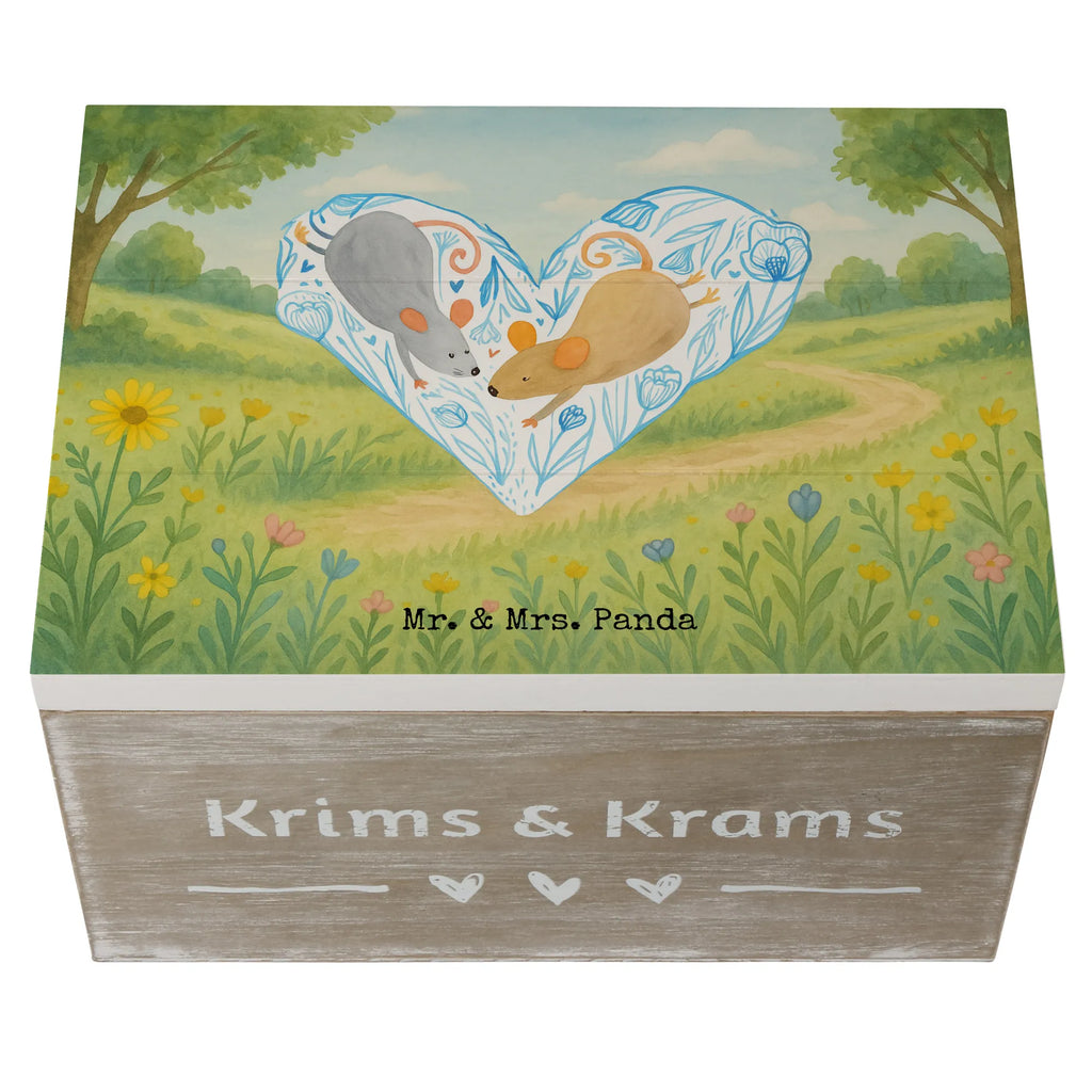 Holzkiste Mäuse Herz Design Truhe, Geschenkbox, Schatzkiste, Erinnerungskiste, Schatulle, Aufbewahrungsbox, Holzkiste, XXL, Geschenkdose, Erinnerungsbox, Kiste, Dekokiste, Liebe, Partner, Freund, Freundin, Ehemann, Ehefrau, Heiraten, Verlobung, Heiratsantrag, Liebesgeschenk, Jahrestag, Hocheitstag, Liebesbeweis, Love, Geschenk für zwei, Liebesbotschaft, Maus, Lieblingsmensch, Hochzeit, Mäuse, Gemeinsamkeit