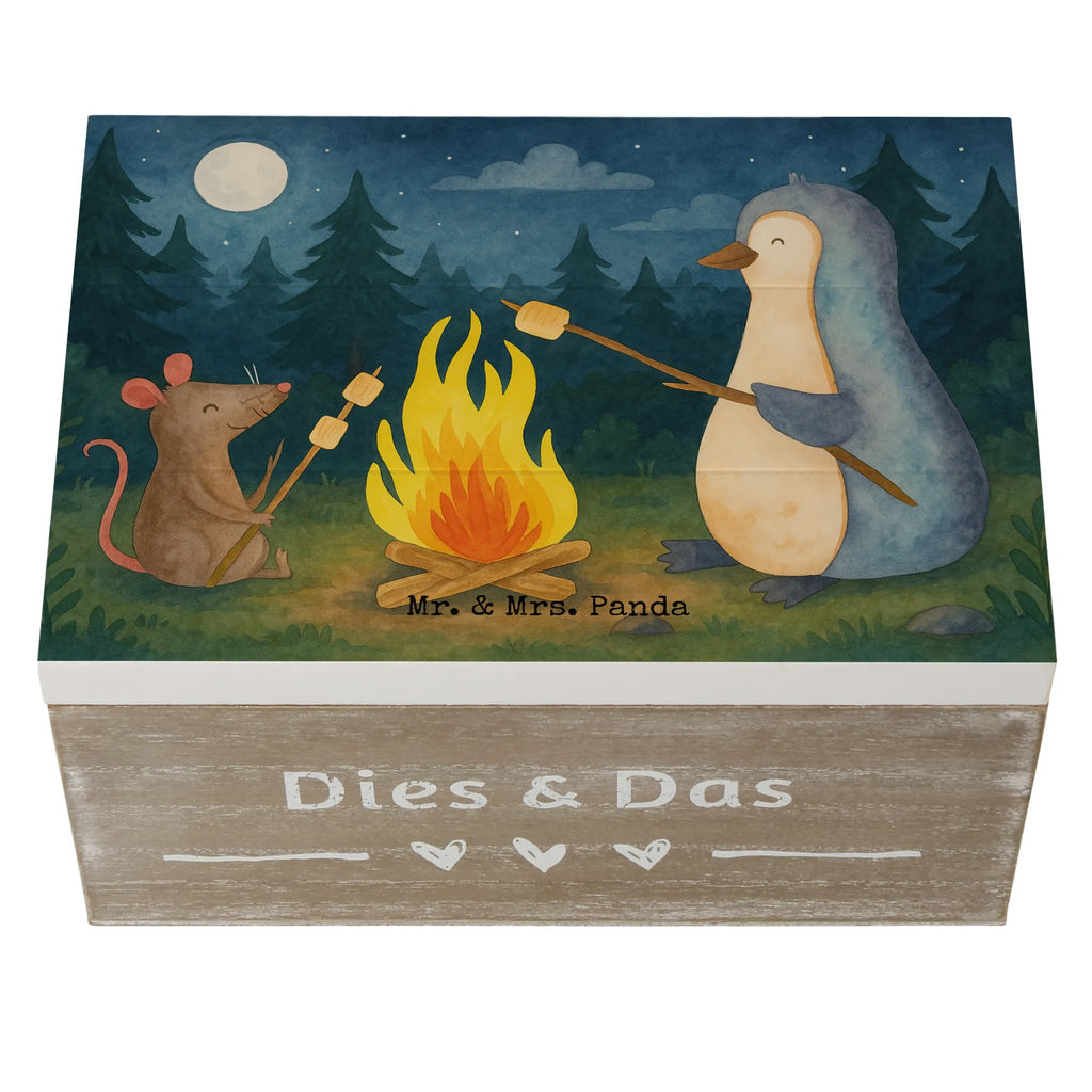 Wooden chest Penguin campfire Design Truhe, Erinnerungskiste, Geschenkdose, Holzkiste, Geschenkbox, Kiste, Schatulle, Aufbewahrungsbox, Erinnerungsbox, XXL, Schatzkiste, Dekokiste, Pinguin, Neustart, Arbeit, Feuer, Liebe, grillen, Marshmallows, Motivation, Maus, Leben, Pinguine, Job, Büroalltag, Lebensspruch, Büro, Lagerfeuer, Lebensmotivation