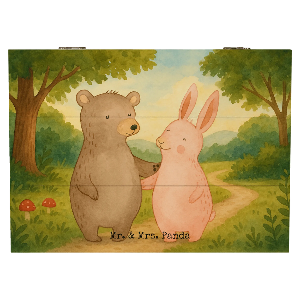 Holzkiste Bär und Hase Umarmen Design erinnerungsbox hochzeit, Holzkiste, Truhe, holz aufbewahrungsbox, Aufbewahrungsbox, erinnerungsbox baby, aufbewahrungsbox holz, Erinnerungskiste, schmuckkästchen, Erinnerungsbox, dekorative holzkiste, Schatulle, holzbox, ordnungsbox, Schatzkiste, holzbox mit deckel, box aus holz, Dekokiste, holzboxen, deko box, holztruhe, aufbewahrungsbox aus holz, holzkisten, Kiste, Geschenkbox, aufbewahrungskiste, holzkiste mit deckel, Freundin, Ehefrau, Freund, Jahrestag, Ehemann, Partner, Liebesgeschenk, Verlobung, Heiratsantrag, Heiraten, Hocheitstag, Liebe, Bär, Hase, Bärchen, best friends, Freunde, bester Freund