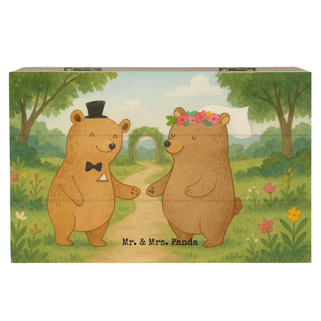 Wooden chest bears marriage Design Geschenkbox, Erinnerungskiste, Aufbewahrungsbox, Holzkiste, Kiste, Truhe, Dekokiste, XXL, Erinnerungsbox, Schatzkiste, Schatulle, Geschenkdose, Hochzeit, Hochzeitsgeschenk, Ehe, Hochzeitsfeier, Trauung, Trauungsgeschenk, Hochzeitskarte, Verlobungsfeier, Verlobungsgeschenk, Hochzeitsgeschenkideen, Hochzeitsgeschenke für Brautpaar, Hochzeitstag, Geschenk zur Hochzeit