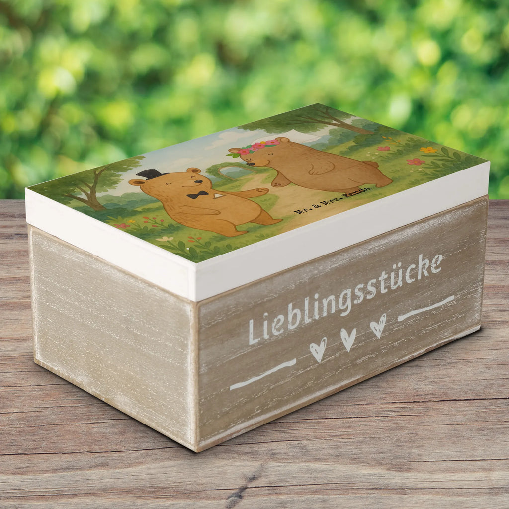 Wooden chest bears marriage Design Geschenkbox, Erinnerungskiste, Aufbewahrungsbox, Holzkiste, Kiste, Truhe, Dekokiste, XXL, Erinnerungsbox, Schatzkiste, Schatulle, Geschenkdose, Hochzeit, Hochzeitsgeschenk, Ehe, Hochzeitsfeier, Trauung, Trauungsgeschenk, Hochzeitskarte, Verlobungsfeier, Verlobungsgeschenk, Hochzeitsgeschenkideen, Hochzeitsgeschenke für Brautpaar, Hochzeitstag, Geschenk zur Hochzeit