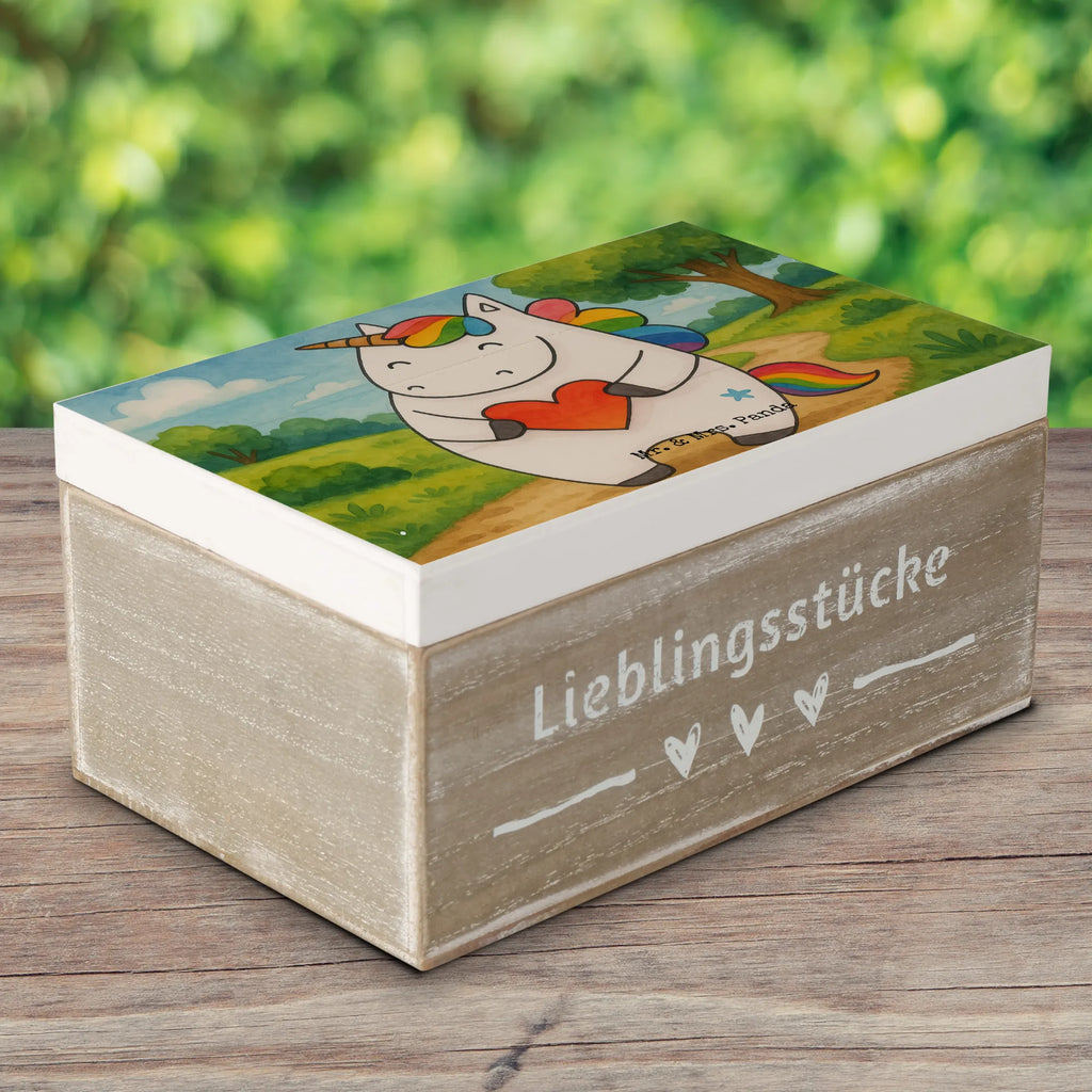 Skrzynia drewniana Jednorożec serce Design Truhe, Aufbewahrungsbox, Schatzkiste, Erinnerungskiste, Geschenkbox, Kiste, XXL, Erinnerungsbox, Holzkiste, Dekokiste, Schatulle, Geschenkdose, Einhorn, Einhörner, Einhorn Deko, Unicorn, schlimm, Freundin, anders, Herz, witzig, böse, lustig, bunt