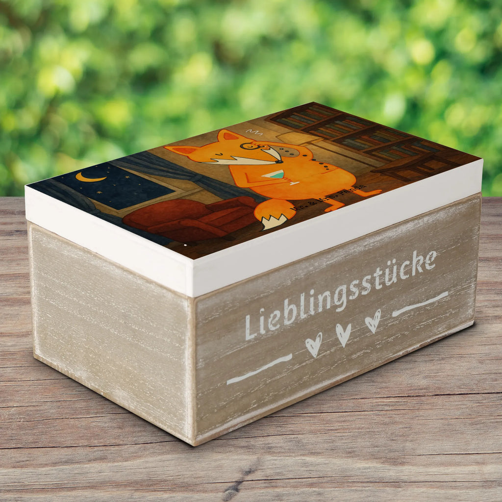 Holzkiste Fuchs Lord Design Aufbewahrungsbox, Erinnerungskiste, Geschenkdose, XXL, Schatzkiste, Dekokiste, Kiste, Erinnerungsbox, Holzkiste, Schatulle, Geschenkbox, Truhe, Fuchs, Problemlösung, Spruch lustig, Liebeskummer Geschenk, tröstende Worte, Motivation Spruch, Füchse