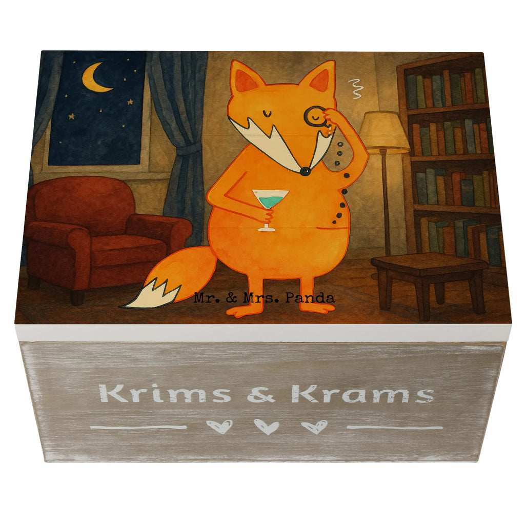 Holzkiste Fuchs Lord Design Aufbewahrungsbox, Erinnerungskiste, Geschenkdose, XXL, Schatzkiste, Dekokiste, Kiste, Erinnerungsbox, Holzkiste, Schatulle, Geschenkbox, Truhe, Fuchs, Problemlösung, Spruch lustig, Liebeskummer Geschenk, tröstende Worte, Motivation Spruch, Füchse