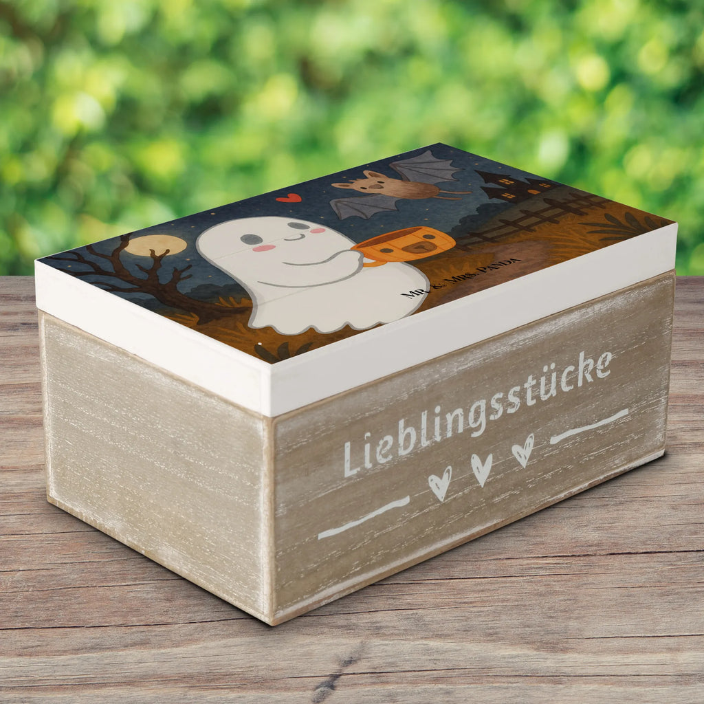 Holzkiste Gespenst Kaffee Design Erinnerungsbox, Aufbewahrungsbox, XXL, Holzkiste, Erinnerungskiste, Geschenkdose, Truhe, Dekokiste, Schatulle, Schatzkiste, Kiste, Geschenkbox, Halloween, Deko, Martinssingen, Dekoration, Geschenke, Schenken, Gespenst, Kaffee