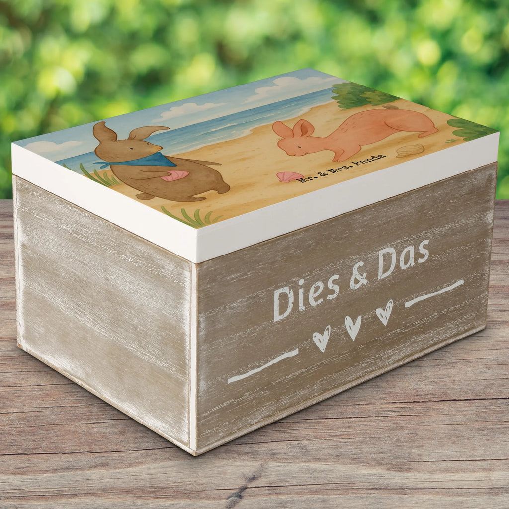 Skrzynia drewniana Muszla królików Design Geschenkbox, Truhe, XXL, Dekokiste, Geschenkdose, Holzkiste, Schatzkiste, Erinnerungskiste, Aufbewahrungsbox, Schatulle, Kiste, Erinnerungsbox, Familie, Vatertag, Muttertag, Bruder, Schwester, Mama, Papa, Oma, Opa, BFF, Muscheln sammeln, Muscheln, beste Freundin, Meer, Freundin, Freundinnen, Hasen, best friends