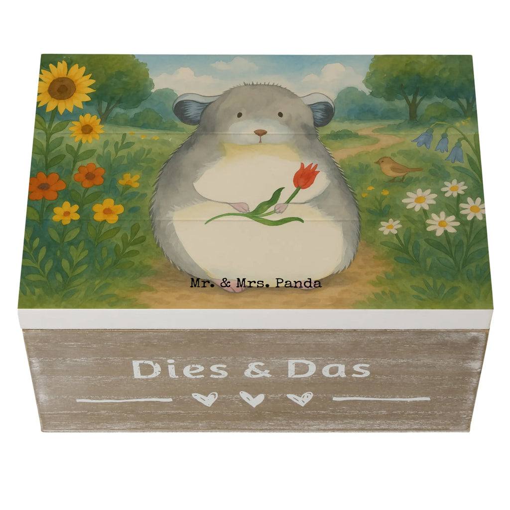Holzkiste Chinchilla Blume Design Schatzkiste, Geschenkbox, Erinnerungsbox, XXL, Holzkiste, Aufbewahrungsbox, Kiste, Dekokiste, Truhe, Geschenkdose, Schatulle, Erinnerungskiste, Tiermotive, Gute Laune, lustige Sprüche, Tiere, Büro, Depressionen, Chinchilla, Glücklichsein, Chinchillas, Büroalltag, Liebeskummer, traurig sein, Kummer, Chaos