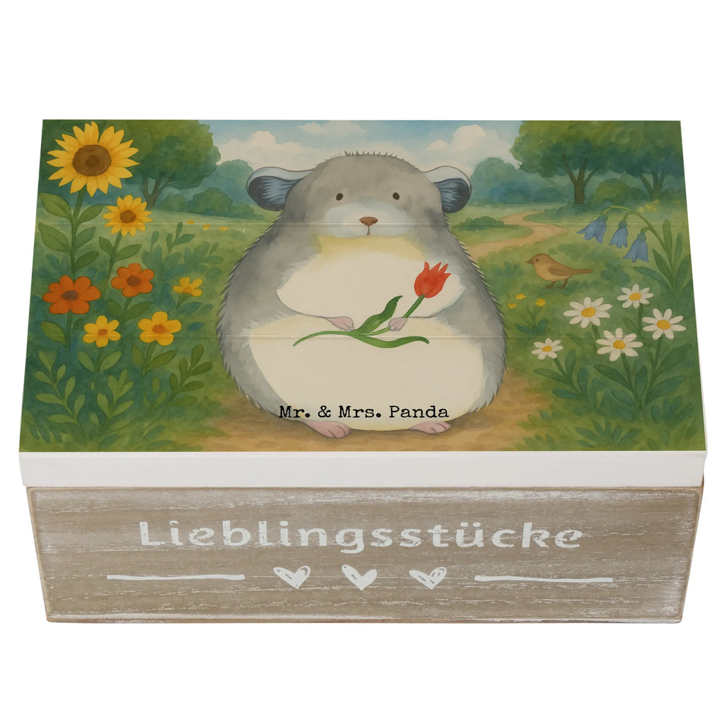 Holzkiste Chinchilla Blume Design Schatzkiste, Geschenkbox, Erinnerungsbox, XXL, Holzkiste, Aufbewahrungsbox, Kiste, Dekokiste, Truhe, Geschenkdose, Schatulle, Erinnerungskiste, Tiermotive, Gute Laune, lustige Sprüche, Tiere, Büro, Depressionen, Chinchilla, Glücklichsein, Chinchillas, Büroalltag, Liebeskummer, traurig sein, Kummer, Chaos