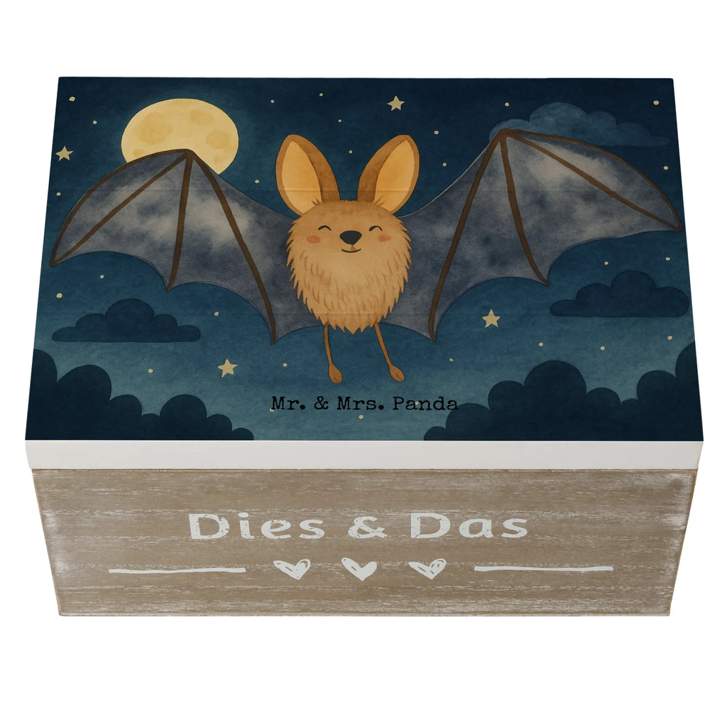 Holzkiste Fledermaus Flügel Design Schatulle, Holzkiste, Erinnerungsbox, Geschenkdose, Dekokiste, Erinnerungskiste, Schatzkiste, Kiste, Truhe, Geschenkbox, XXL, Aufbewahrungsbox, Tiermotive, Gute Laune, lustige Sprüche, Tiere