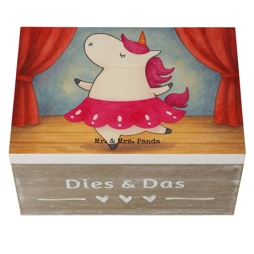 Holzkiste Einhorn Ballerina Design Erinnerungsbox, Dekokiste, Truhe, Holzkiste, Erinnerungskiste, Kiste, Schatulle, Geschenkdose, Schatzkiste, Geschenkbox, XXL, Aufbewahrungsbox, Einhorn, Einhörner, Einhorn Deko, Unicorn, Tanzen, Lebenslust, Spaß, Feiern, Geburtstag, Ballerina, Lebensfreude, Wohnung, Party, Tänzerin
