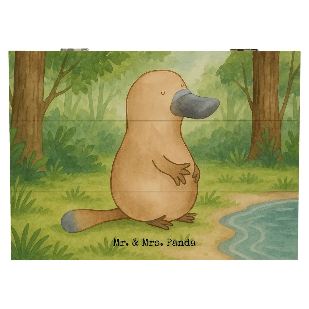 Skrzynia drewniana dziobak Odwaga Design XXL, Geschenkdose, Erinnerungsbox, Geschenkbox, Aufbewahrungsbox, Kiste, Schatzkiste, Erinnerungskiste, Dekokiste, Schatulle, Truhe, Holzkiste, Meerestiere, Meer, Urlaub, Mut, Training, Raodtrip, Weltreise, Neustart, Motivation, Büro, mutig, Arbeit, Neuanfang, Schnabeltiere, Lebensweisheit, Schnabeltier