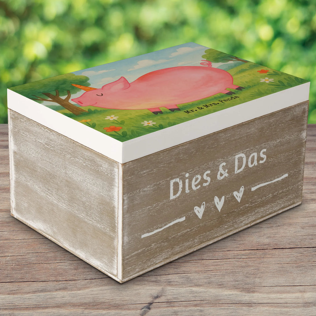 Holzkiste Einhorn Schwein Design Schatulle, Aufbewahrungsbox, Erinnerungskiste, Geschenkbox, XXL, Dekokiste, Schatzkiste, Geschenkdose, Holzkiste, Kiste, Truhe, Erinnerungsbox, Einhorn, Einhörner, Einhorn Deko, Unicorn, geschenk, english, funny, Piggy, witzig. lustig, Schweinhorn, Schwein, Bauer, Pig, Party, englisch, Spaß, Spruch