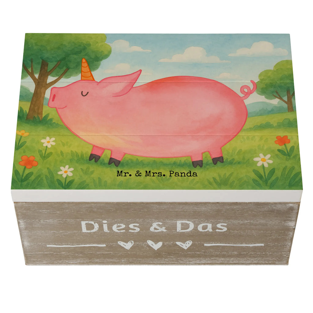 Holzkiste Einhorn Schwein Design Schatulle, Aufbewahrungsbox, Erinnerungskiste, Geschenkbox, XXL, Dekokiste, Schatzkiste, Geschenkdose, Holzkiste, Kiste, Truhe, Erinnerungsbox, Einhorn, Einhörner, Einhorn Deko, Unicorn, geschenk, english, funny, Piggy, witzig. lustig, Schweinhorn, Schwein, Bauer, Pig, Party, englisch, Spaß, Spruch