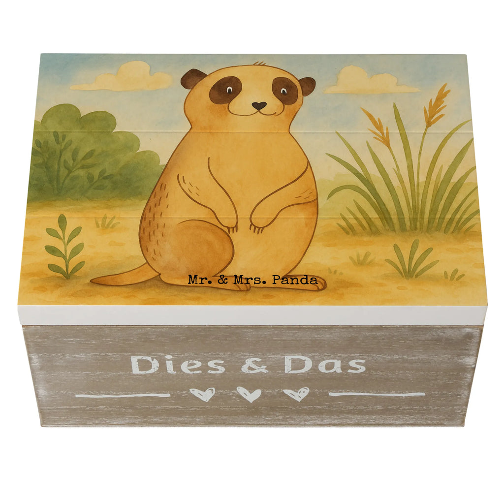 Skrzynia drewniana Surikatka Design Geschenkbox, Dekokiste, Schatzkiste, XXL, Erinnerungskiste, Erinnerungsbox, Aufbewahrungsbox, Schatulle, Truhe, Holzkiste, Geschenkdose, Kiste, Afrika, Wildtiere, Weltreise, Spruch, Afrikareise, Reisen, Roadtrip, Traveling, Erdmännchen