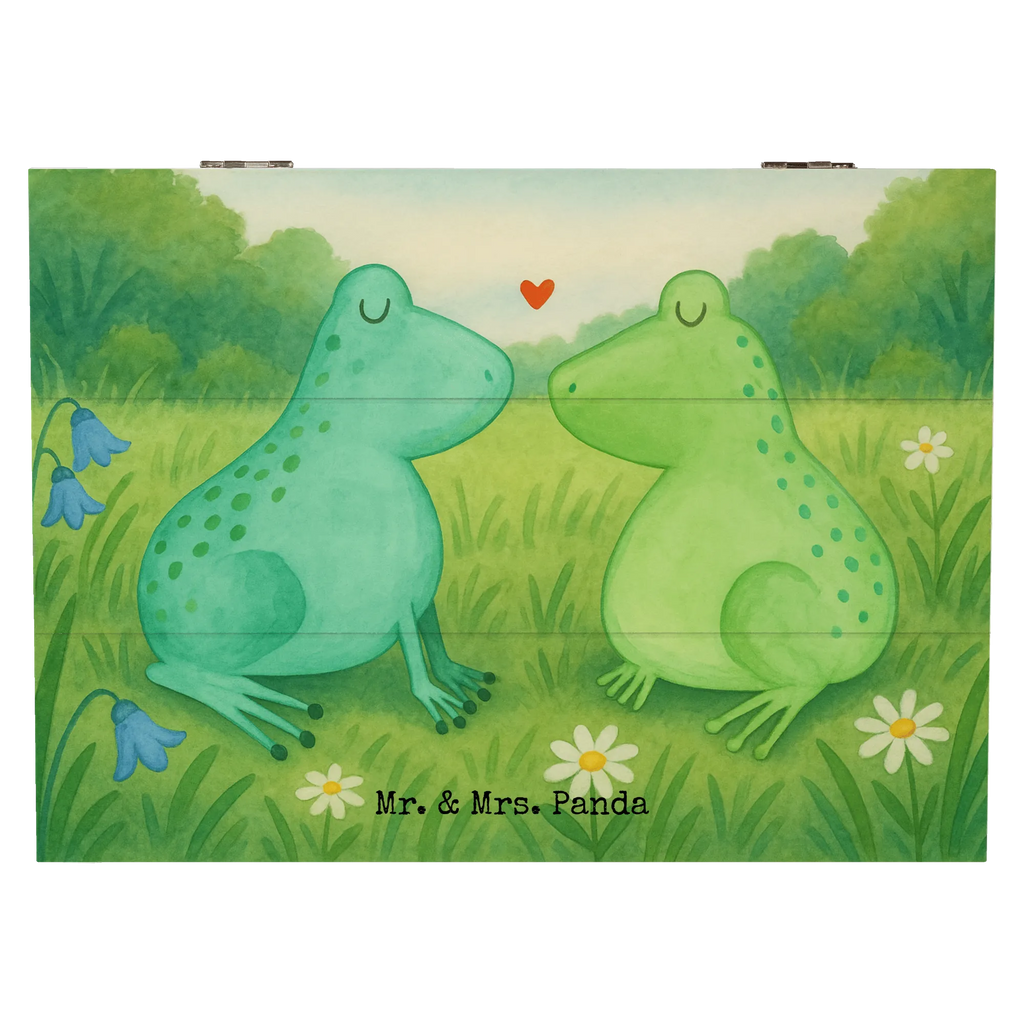 Holzkiste Frosch Liebe Design Geschenkdose, Dekokiste, XXL, Schatzkiste, Aufbewahrungsbox, Erinnerungsbox, Kiste, Schatulle, Holzkiste, Truhe, Geschenkbox, Erinnerungskiste, Liebe, Partner, Freund, Freundin, Ehemann, Ehefrau, Heiraten, Verlobung, Heiratsantrag, Liebesgeschenk, Jahrestag, Hocheitstag, Geschenk Freundin, Liebesbeweis, Frösche, Verlobt, Fröschchen, Frosch, Verliebt, Geschenk Hochzeit, Verheiratet, Geschenk Freund, Froschkönig, Hochzeitstag
