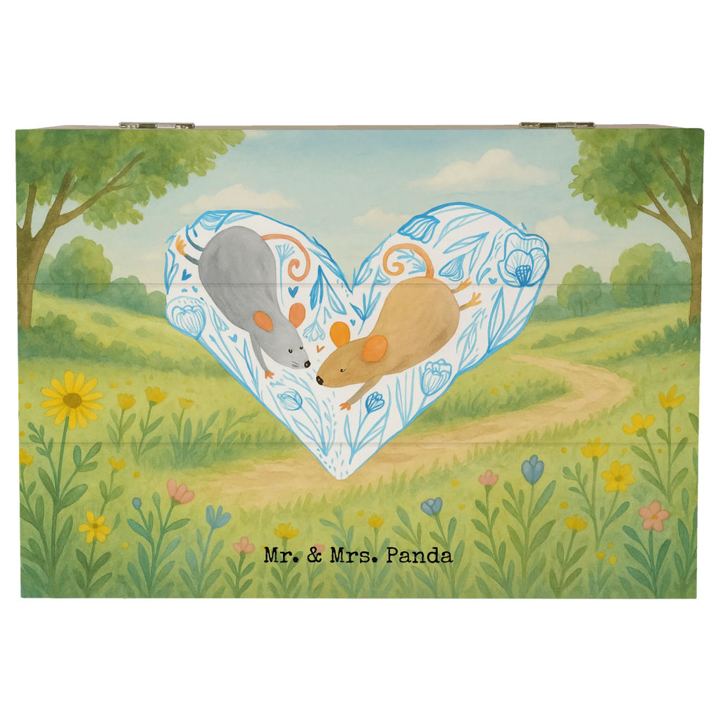 Holzkiste Mäuse Herz Design Truhe, Geschenkbox, Schatzkiste, Erinnerungskiste, Schatulle, Aufbewahrungsbox, Holzkiste, XXL, Geschenkdose, Erinnerungsbox, Kiste, Dekokiste, Liebe, Partner, Freund, Freundin, Ehemann, Ehefrau, Heiraten, Verlobung, Heiratsantrag, Liebesgeschenk, Jahrestag, Hocheitstag, Liebesbeweis, Love, Geschenk für zwei, Liebesbotschaft, Maus, Lieblingsmensch, Hochzeit, Mäuse, Gemeinsamkeit