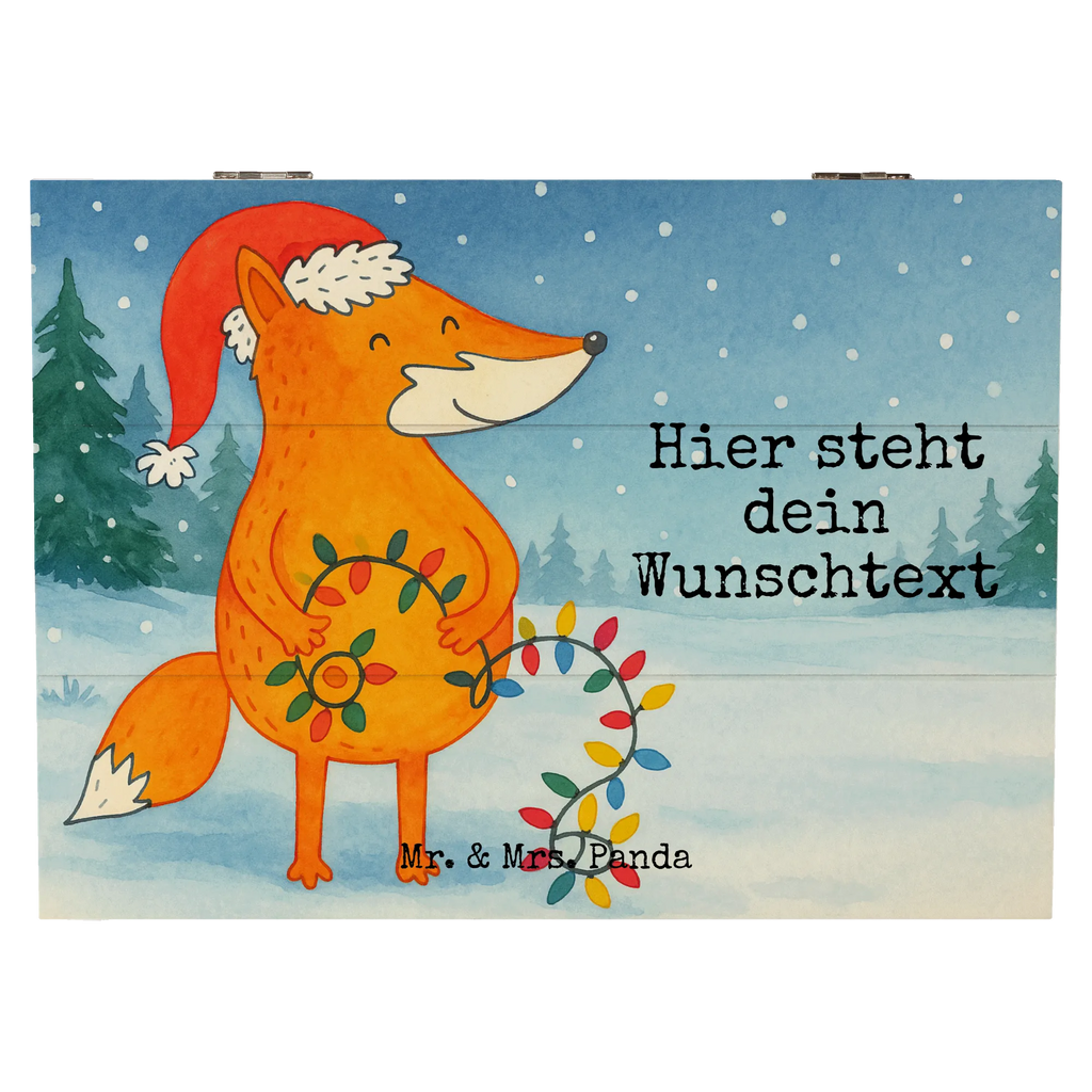 Personalisierte Holzkiste Fuchs Weihnachten Design Holzkiste Personalisiert, Geschenkbox personalisiert, Schatzkiste mit Namen, Dekokiste mit Namen, Erinnerungsbox Personalisiert, Erinnerungskiste, Kiste mit Namen, Dekokiste Personalisiert, Schatulle mit Namen, Kiste Personalisiert, Erinnerungskiste Personalisiert, Erinnerungsbox mit Namen, Schatulle Personalisiert, Truhe mit Namen, Truhe Personalisiert, mit Namen, GEschenkdose personalisiert, Schatzkiste Personalisiert, Holzkiste mit Namen, Aufbewahrungsbox mit Namen, Aufbewahrungsbox Personalisiert, Winter, Weihnachten, Weihnachtsdeko, Nikolaus, Advent, Heiligabend, Wintermotiv, Weihnachtszeit, Spruch schön, Füchse, Weihnachtsmann, Fuchs, Geschenk Weihnachten