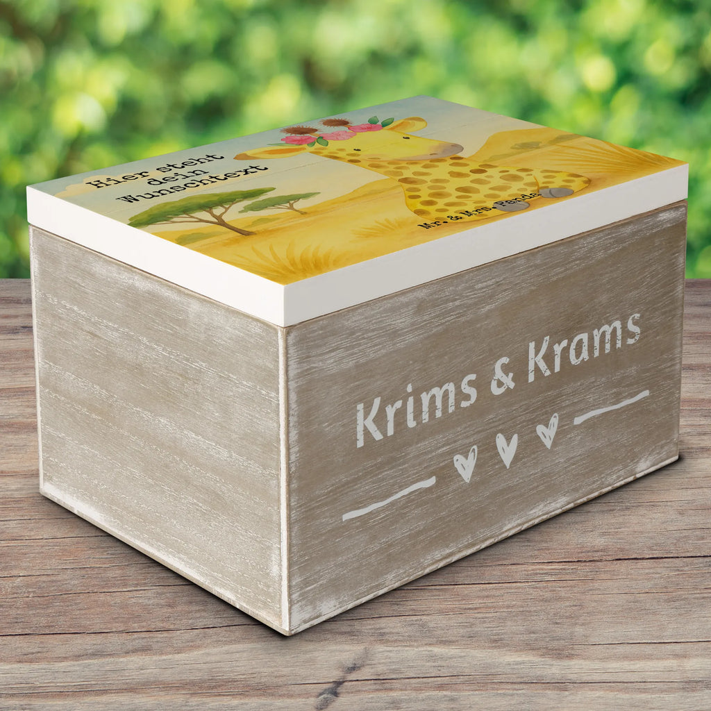 Personalisierte Holzkiste Giraffe Blumenkranz Design Erinnerungskiste Personalisiert, mit Namen, Kiste Personalisiert, Schatzkiste Personalisiert, Dekokiste mit Namen, Truhe mit Namen, Holzkiste mit Namen, Aufbewahrungsbox mit Namen, Erinnerungskiste, Truhe Personalisiert, Schatulle Personalisiert, Kiste mit Namen, Dekokiste Personalisiert, Geschenkbox personalisiert, Schatzkiste mit Namen, Aufbewahrungsbox Personalisiert, Schatulle mit Namen, GEschenkdose personalisiert, Holzkiste Personalisiert, Erinnerungsbox Personalisiert, Erinnerungsbox mit Namen, Afrika, Wildtiere, Abenteurer, Giraffe, Freundin, Selbstliebe, Blumenkranz