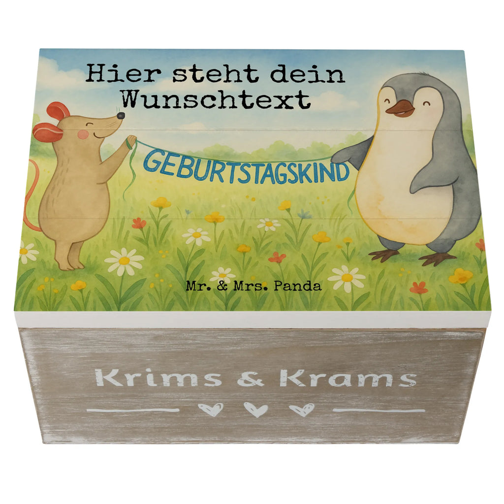 Personalisierte Holzkiste Maus Pinguin Geburtstag Design Kiste mit Namen, Erinnerungsbox Personalisiert, Schatzkiste mit Namen, Schatulle Personalisiert, Holzkiste Personalisiert, Dekokiste Personalisiert, Dekokiste mit Namen, Aufbewahrungsbox Personalisiert, Schatulle mit Namen, GEschenkdose personalisiert, Aufbewahrungsbox mit Namen, Holzkiste mit Namen, Erinnerungskiste Personalisiert, Erinnerungsbox mit Namen, Erinnerungskiste, mit Namen, Truhe Personalisiert, Geschenkbox personalisiert, Truhe mit Namen, Kiste Personalisiert, Schatzkiste Personalisiert, Geburtstag, Geburtstagsgeschenk, Geschenk, Maus, Geburtstagsfeier, Pinguin, Geburtstage, Happy Birthday