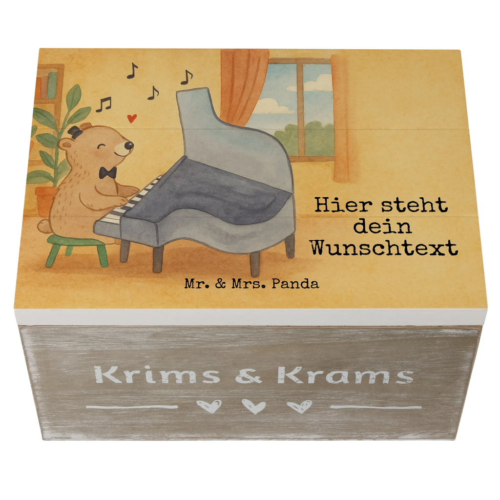 Personalisierte Holzkiste Bär Klavier Design Erinnerungskiste, Dekokiste Personalisiert, Erinnerungsbox mit Namen, GEschenkdose personalisiert, Erinnerungskiste Personalisiert, Schatulle mit Namen, Aufbewahrungsbox mit Namen, Holzkiste Personalisiert, Kiste Personalisiert, mit Namen, Schatzkiste mit Namen, Kiste mit Namen, Erinnerungsbox Personalisiert, Truhe Personalisiert, Dekokiste mit Namen, Truhe mit Namen, Aufbewahrungsbox Personalisiert, Schatulle Personalisiert, Holzkiste mit Namen, Schatzkiste Personalisiert, Geschenkbox personalisiert, Instrumente, Geschenke Musiker, Musikliebhaber, Klavier, Konzert, Flügel, Bär, Klassik, Pianist