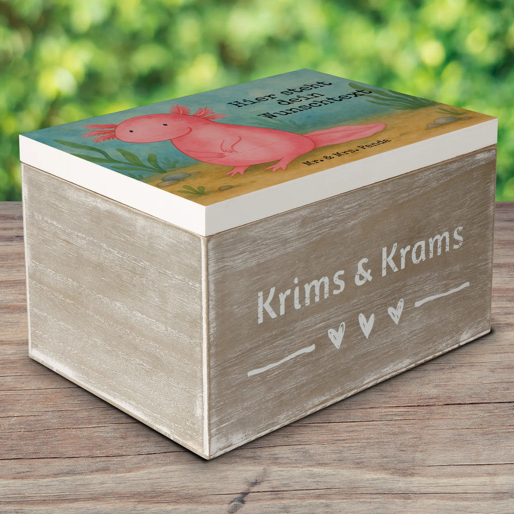 Personalisierte Holzkiste Axolotl Niedlich Design Kiste mit Namen, mit Namen, Truhe mit Namen, Erinnerungsbox mit Namen, Schatulle Personalisiert, Schatzkiste Personalisiert, Erinnerungskiste Personalisiert, Truhe Personalisiert, Schatzkiste mit Namen, Geschenkbox personalisiert, Holzkiste Personalisiert, Holzkiste mit Namen, Dekokiste Personalisiert, GEschenkdose personalisiert, Erinnerungskiste, Schatulle mit Namen, Aufbewahrungsbox Personalisiert, Aufbewahrungsbox mit Namen, Kiste Personalisiert, Dekokiste mit Namen, Erinnerungsbox Personalisiert, Axolotl, Molch, vergnügt, Lebensstil, Freundin, Axolot, Weisheit, Liebe, zufrieden, fröhlich, Lebensweisheit