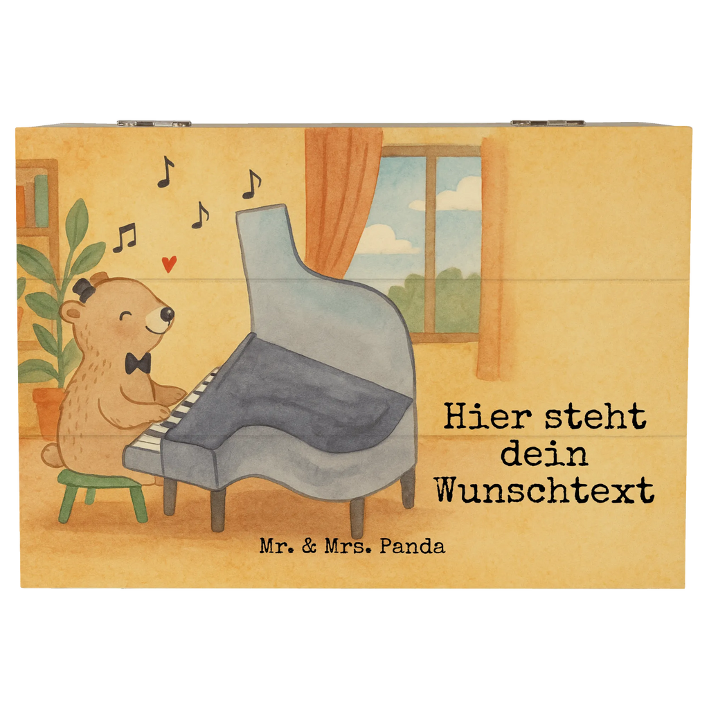 Personalisierte Holzkiste Bär Klavier Design Erinnerungskiste, Dekokiste Personalisiert, Erinnerungsbox mit Namen, GEschenkdose personalisiert, Erinnerungskiste Personalisiert, Schatulle mit Namen, Aufbewahrungsbox mit Namen, Holzkiste Personalisiert, Kiste Personalisiert, mit Namen, Schatzkiste mit Namen, Kiste mit Namen, Erinnerungsbox Personalisiert, Truhe Personalisiert, Dekokiste mit Namen, Truhe mit Namen, Aufbewahrungsbox Personalisiert, Schatulle Personalisiert, Holzkiste mit Namen, Schatzkiste Personalisiert, Geschenkbox personalisiert, Instrumente, Geschenke Musiker, Musikliebhaber, Klavier, Konzert, Flügel, Bär, Klassik, Pianist