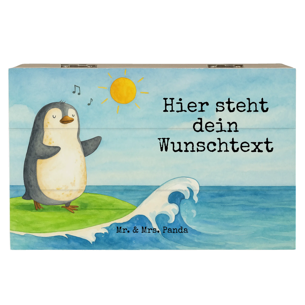 Personalisierte Holzkiste Pinguin Surfer Design Schatulle mit Namen, mit Namen, Schatzkiste mit Namen, Truhe Personalisiert, Erinnerungsbox Personalisiert, Geschenkbox personalisiert, Dekokiste Personalisiert, Erinnerungsbox mit Namen, GEschenkdose personalisiert, Erinnerungskiste Personalisiert, Truhe mit Namen, Kiste mit Namen, Dekokiste mit Namen, Schatulle Personalisiert, Holzkiste mit Namen, Aufbewahrungsbox Personalisiert, Schatzkiste Personalisiert, Erinnerungskiste, Holzkiste Personalisiert, Kiste Personalisiert, Aufbewahrungsbox mit Namen, Pinguin, Wellen, Pinguine, Portugal, Surfer, Wellen reiten, surfen, Urlaub, Hawaii