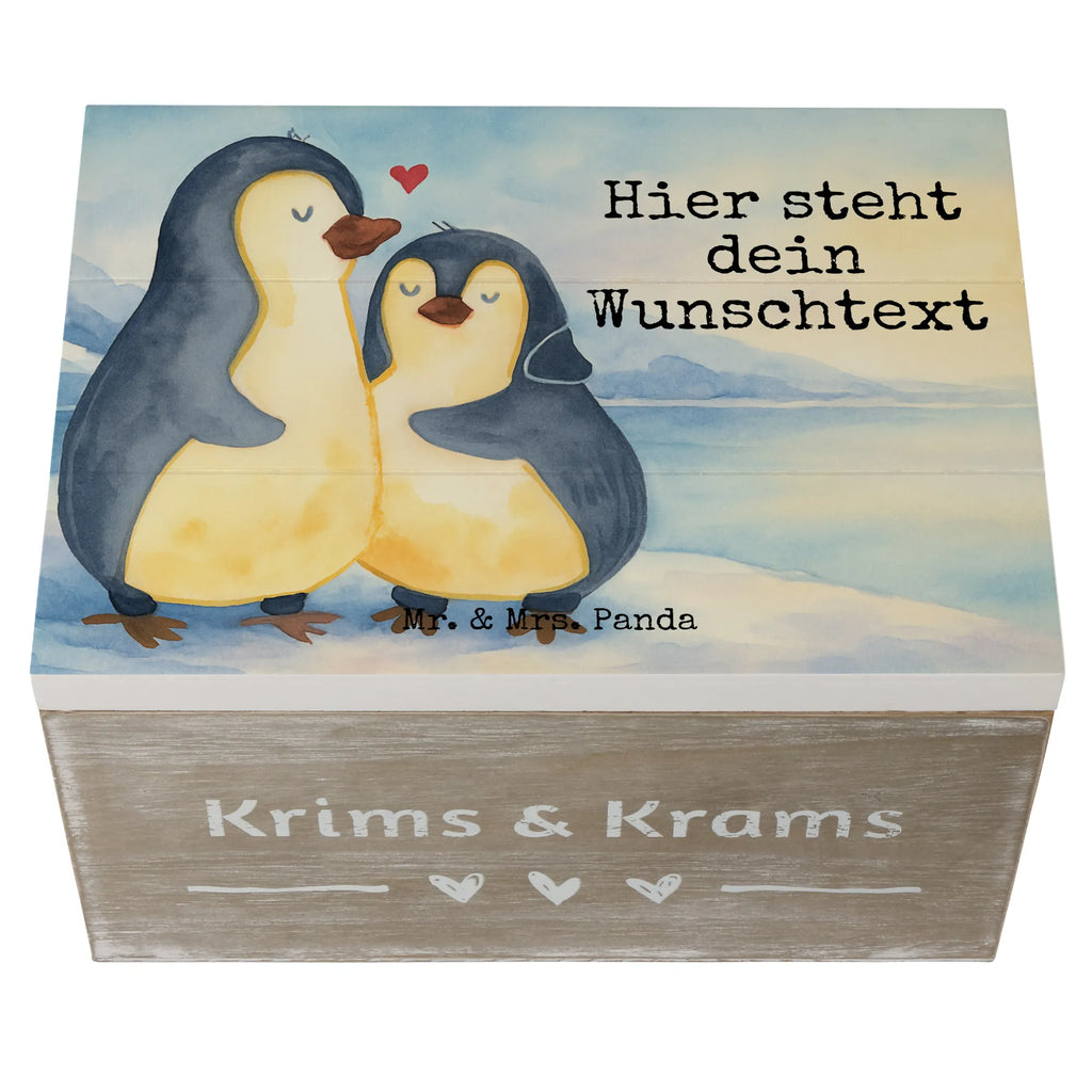 Personalisierte Holzkiste Pinguin umarmen Design Erinnerungsbox Personalisiert, Kiste Personalisiert, Schatulle mit Namen, Schatzkiste mit Namen, Kiste mit Namen, Truhe mit Namen, Geschenkbox personalisiert, Schatulle Personalisiert, Holzkiste Personalisiert, Erinnerungskiste Personalisiert, Erinnerungskiste, Dekokiste Personalisiert, Truhe Personalisiert, GEschenkdose personalisiert, Aufbewahrungsbox Personalisiert, Schatzkiste Personalisiert, Dekokiste mit Namen, Erinnerungsbox mit Namen, mit Namen, Holzkiste mit Namen, Aufbewahrungsbox mit Namen, Pinguin, Hochzeit, Hochzeitsgeschenk, Liebe, Verlobung, Hochzeitstag, Jahrestag, Liebespaar, Liebesbeweis, Liebesgeschenk