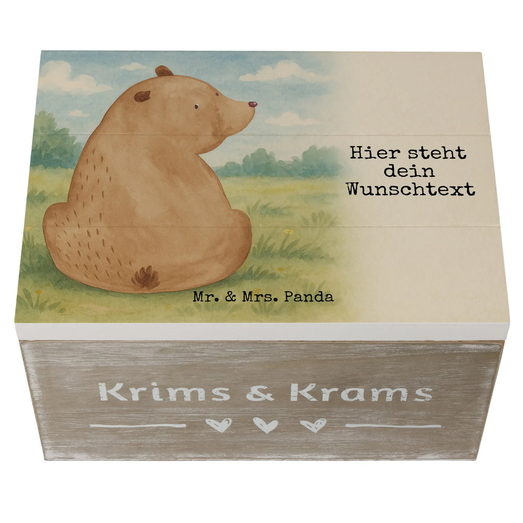 Personalizowane drewniane pudełko niedźwiedź spojrzenie przez ramię Design mit Namen, Erinnerungskiste Personalisiert, Schatulle mit Namen, Kiste Personalisiert, Erinnerungsbox mit Namen, Schatzkiste mit Namen, Truhe Personalisiert, Kiste mit Namen, GEschenkdose personalisiert, Holzkiste mit Namen, Truhe mit Namen, Erinnerungskiste, Schatzkiste Personalisiert, Erinnerungsbox Personalisiert, Geschenkbox personalisiert, Schatulle Personalisiert, Holzkiste Personalisiert, Aufbewahrungsbox mit Namen, Aufbewahrungsbox Personalisiert, Dekokiste Personalisiert, Dekokiste mit Namen, Bär, Teddy, Teddybär, Motivation, Selbstachtung, Weisheit, Bären, Bärenliebe, Weltansicht