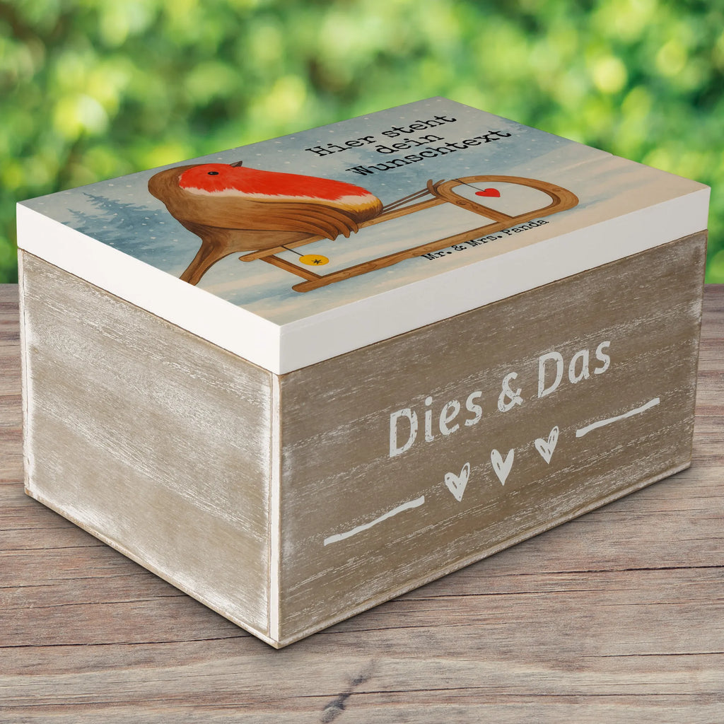 Personalisierte Holzkiste Rotkehlchen Schlitten Design Schatulle Personalisiert, Holzkiste mit Namen, Dekokiste mit Namen, Schatzkiste mit Namen, Erinnerungsbox mit Namen, Geschenkbox personalisiert, Erinnerungskiste, Erinnerungskiste Personalisiert, Schatulle mit Namen, Kiste mit Namen, Dekokiste Personalisiert, GEschenkdose personalisiert, Holzkiste Personalisiert, Kiste Personalisiert, Truhe mit Namen, Schatzkiste Personalisiert, Aufbewahrungsbox mit Namen, Aufbewahrungsbox Personalisiert, Truhe Personalisiert, mit Namen, Erinnerungsbox Personalisiert, Winter, Weihnachten, Weihnachtsdeko, Nikolaus, Advent, Heiligabend, Wintermotiv, Schlitten, Vogel