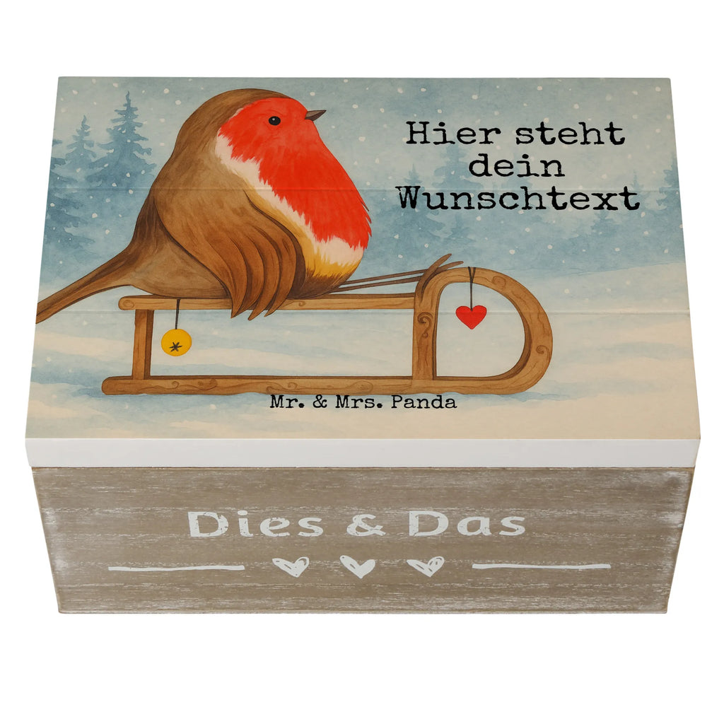 Personalisierte Holzkiste Rotkehlchen Schlitten Design Schatulle Personalisiert, Holzkiste mit Namen, Dekokiste mit Namen, Schatzkiste mit Namen, Erinnerungsbox mit Namen, Geschenkbox personalisiert, Erinnerungskiste, Erinnerungskiste Personalisiert, Schatulle mit Namen, Kiste mit Namen, Dekokiste Personalisiert, GEschenkdose personalisiert, Holzkiste Personalisiert, Kiste Personalisiert, Truhe mit Namen, Schatzkiste Personalisiert, Aufbewahrungsbox mit Namen, Aufbewahrungsbox Personalisiert, Truhe Personalisiert, mit Namen, Erinnerungsbox Personalisiert, Winter, Weihnachten, Weihnachtsdeko, Nikolaus, Advent, Heiligabend, Wintermotiv, Schlitten, Vogel