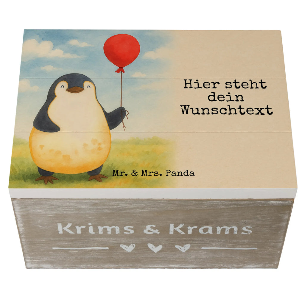 Personalisierte Holzkiste Pinguin Luftballon Design Truhe mit Namen, Schatulle Personalisiert, Dekokiste Personalisiert, Geschenkbox personalisiert, Erinnerungskiste Personalisiert, Schatzkiste mit Namen, Aufbewahrungsbox mit Namen, Kiste Personalisiert, GEschenkdose personalisiert, Erinnerungsbox mit Namen, Kiste mit Namen, Erinnerungsbox Personalisiert, Schatulle mit Namen, mit Namen, Holzkiste Personalisiert, Holzkiste mit Namen, Erinnerungskiste, Schatzkiste Personalisiert, Dekokiste mit Namen, Truhe Personalisiert, Aufbewahrungsbox Personalisiert, Pinguin, Luftballon, Geschenkidee, neues Leben, Neustart, Pinguine, Glück, Lebenslust, Tagträume, beste Freundin, Geschenk Freundin, Motivation, Liebe