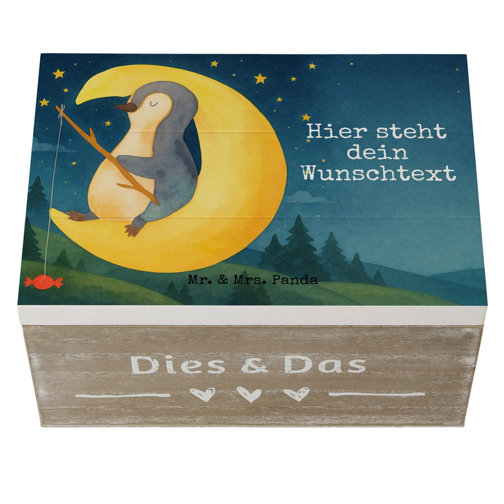 Personalisierte Holzkiste Pinguin Mond Design Kiste Personalisiert, Aufbewahrungsbox Personalisiert, Schatulle Personalisiert, Schatulle mit Namen, Holzkiste Personalisiert, Truhe mit Namen, Erinnerungsbox Personalisiert, Kiste mit Namen, Dekokiste Personalisiert, Holzkiste mit Namen, Erinnerungskiste, Aufbewahrungsbox mit Namen, Truhe Personalisiert, mit Namen, Dekokiste mit Namen, Schatzkiste Personalisiert, GEschenkdose personalisiert, Schatzkiste mit Namen, Erinnerungskiste Personalisiert, Erinnerungsbox mit Namen, Geschenkbox personalisiert, Pinguin, Schlafstörungen, Nachtruhe, Einschlafen, Gästezimmer, schlafen, Pinguine, Schlafzimmer, Spruch
