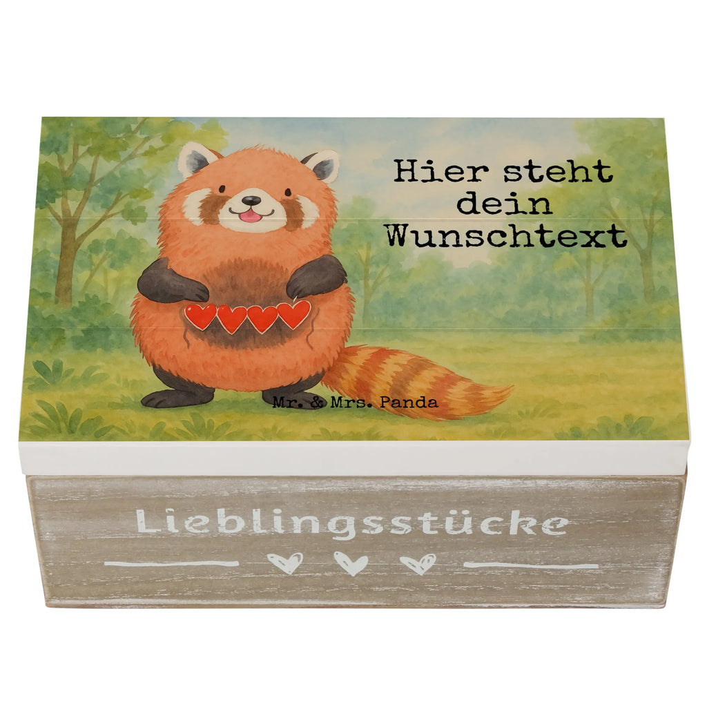 Personalised wooden chest red panda Design Dekokiste Personalisiert, Schatzkiste Personalisiert, Holzkiste mit Namen, Schatulle Personalisiert, mit Namen, Holzkiste Personalisiert, Erinnerungskiste, Schatzkiste mit Namen, Geschenkbox personalisiert, Erinnerungskiste Personalisiert, Erinnerungsbox Personalisiert, Aufbewahrungsbox Personalisiert, Truhe Personalisiert, Aufbewahrungsbox mit Namen, Schatulle mit Namen, Kiste Personalisiert, Erinnerungsbox mit Namen, Dekokiste mit Namen, Truhe mit Namen, Kiste mit Namen, GEschenkdose personalisiert, Tiermotive, Gute Laune, lustige Sprüche, Tiere, Rot, Herz, Liebe, Liebling, Panda, Lieblingsmensch