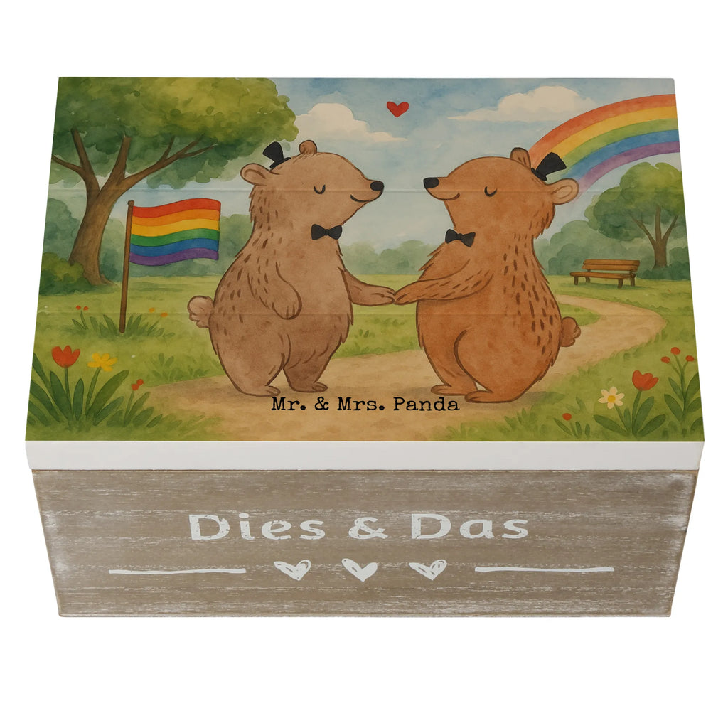 Holzkiste Bären Gay Pride Design Erinnerungskiste, Geschenkbox, Truhe, Geschenkdose, XXL, Kiste, Aufbewahrungsbox, Schatulle, Schatzkiste, Holzkiste, Erinnerungsbox, Dekokiste, Hochzeit, Hochzeitsgeschenk, Ehe, Hochzeitsfeier, Trauung, Trauungsgeschenk, Hochzeitskarte, Verlobungsfeier, Verlobungsgeschenk, Hochzeitsgeschenkideen, Hochzeitsgeschenke für Brautpaar