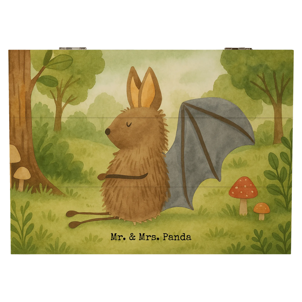 Holzkiste Fledermaus Sitzen Design Holzkiste, Kiste, Schatzkiste, Truhe, Schatulle, XXL, Erinnerungsbox, Erinnerungskiste, Dekokiste, Aufbewahrungsbox, Geschenkbox, Geschenkdose, Tiermotive, Gute Laune, lustige Sprüche, Tiere, Fledermaus, Fledermäuse, Motivation, entspannen