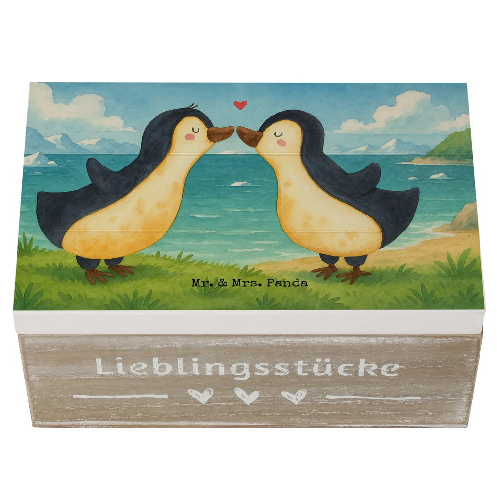 Holzkiste Pinguine Kuss Design Erinnerungskiste, Aufbewahrungsbox, Erinnerungsbox, Geschenkbox, Schatzkiste, Dekokiste, Kiste, Schatulle, Geschenkdose, Truhe, XXL, Holzkiste, Liebe, Partner, Freund, Freundin, Ehemann, Ehefrau, Heiraten, Verlobung, Heiratsantrag, Liebesgeschenk, Jahrestag, Hocheitstag, Geschenk für Partner, Liebesbeweis, Geschenk für Freundin, für Männer, Geschenk für Frauen, Hochzeitstag, für Ehemann, Mitbringsel, Valentinstag