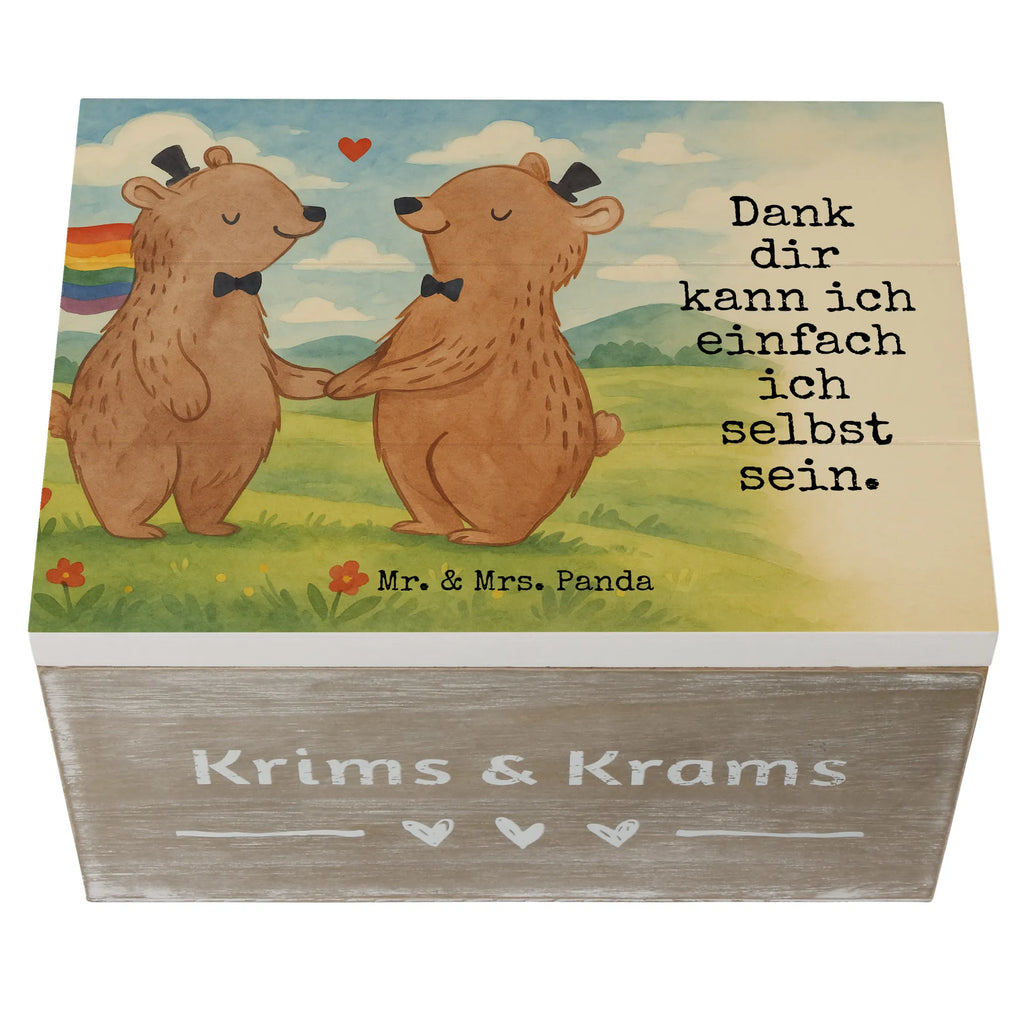 Holzkiste Bären Gay Pride Design Erinnerungskiste, Geschenkbox, Truhe, Geschenkdose, XXL, Kiste, Aufbewahrungsbox, Schatulle, Schatzkiste, Holzkiste, Erinnerungsbox, Dekokiste, Hochzeit, Hochzeitsgeschenk, Ehe, Hochzeitsfeier, Trauung, Trauungsgeschenk, Hochzeitskarte, Verlobungsfeier, Verlobungsgeschenk, Hochzeitsgeschenkideen, Hochzeitsgeschenke für Brautpaar