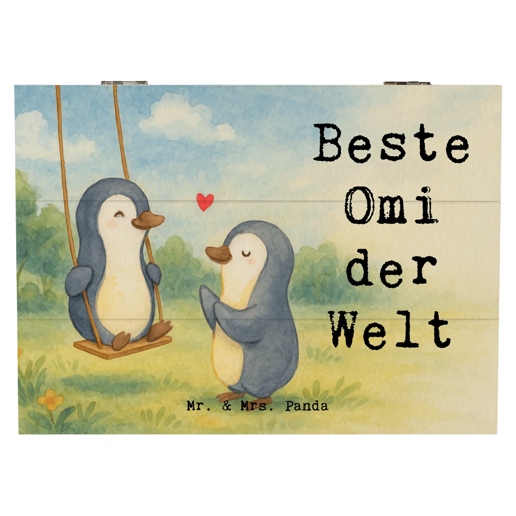 Holzkiste Pinguin Beste Omi der Welt Design Geschenkdose, Truhe, Schatulle, XXL, Dekokiste, Erinnerungskiste, Erinnerungsbox, Kiste, Aufbewahrungsbox, Schatzkiste, Geschenkbox, Holzkiste, für, Dankeschön, Geschenk, Schenken, Geburtstag, Geburtstagsgeschenk, Geschenkidee, Danke, Bedanken, Mitbringsel, Freude machen, Geschenktipp, Enkelin, Enkel, Ommi, Enkelkind, Oma, Großmama, Kleinigkeit, Omi, Omma, Großpapa, Bester, Großmutter