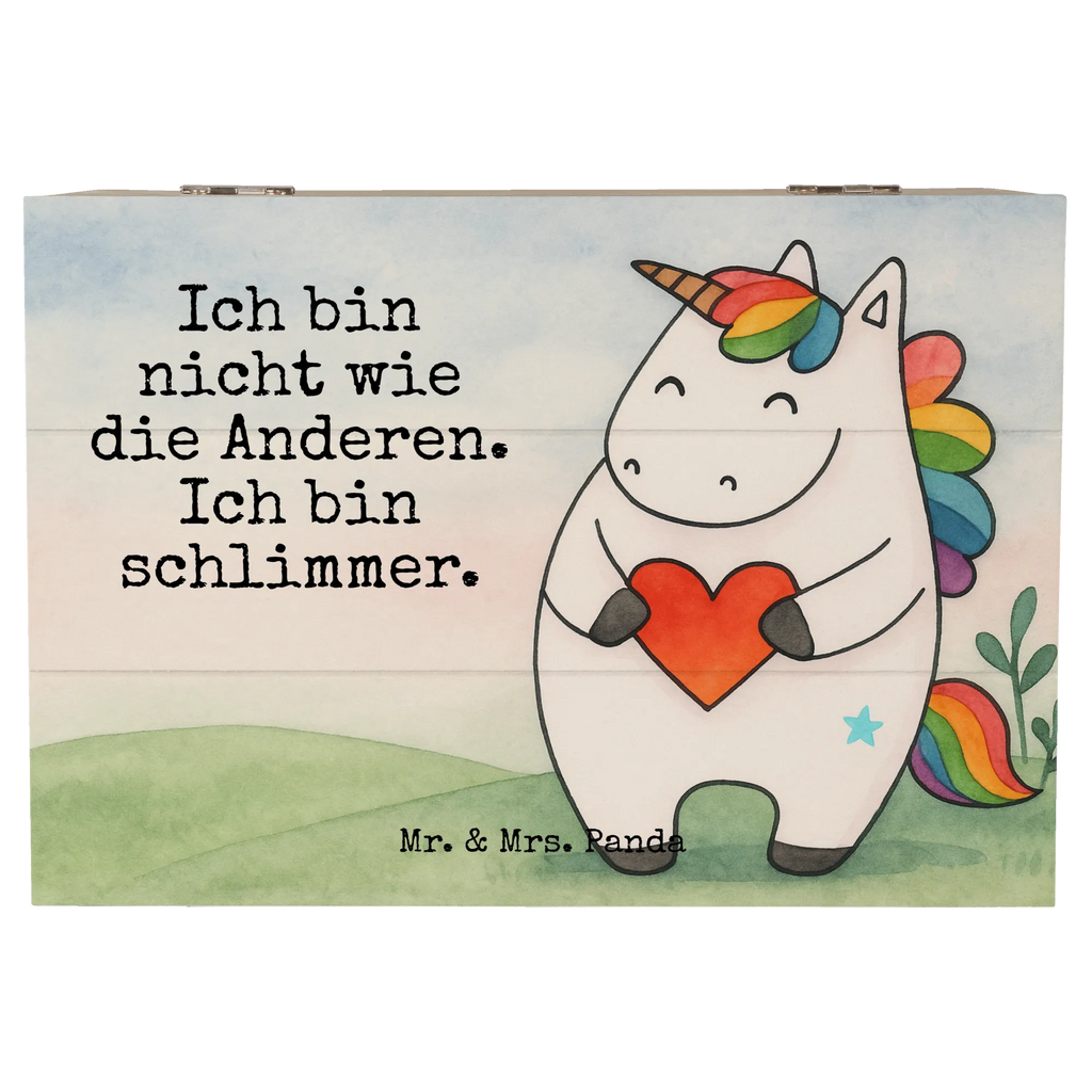 Skrzynia drewniana Jednorożec serce Design Truhe, Aufbewahrungsbox, Schatzkiste, Erinnerungskiste, Geschenkbox, Kiste, XXL, Erinnerungsbox, Holzkiste, Dekokiste, Schatulle, Geschenkdose, Einhorn, Einhörner, Einhorn Deko, Unicorn, schlimm, Freundin, anders, Herz, witzig, böse, lustig, bunt