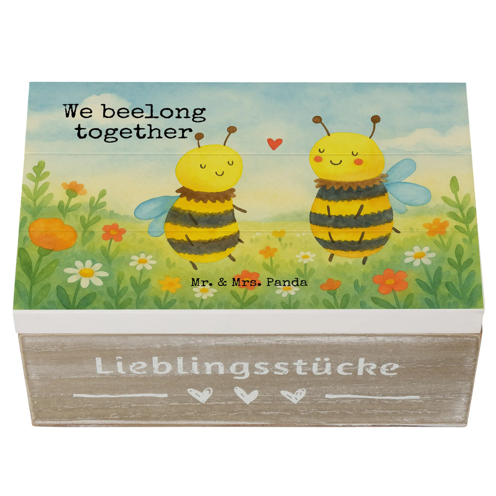 Holzkiste Biene Verliebt Design Holzkiste, Kiste, Schatzkiste, Truhe, Schatulle, XXL, Erinnerungsbox, Erinnerungskiste, Dekokiste, Aufbewahrungsbox, Geschenkbox, Geschenkdose, Biene, Wespe, Hummel