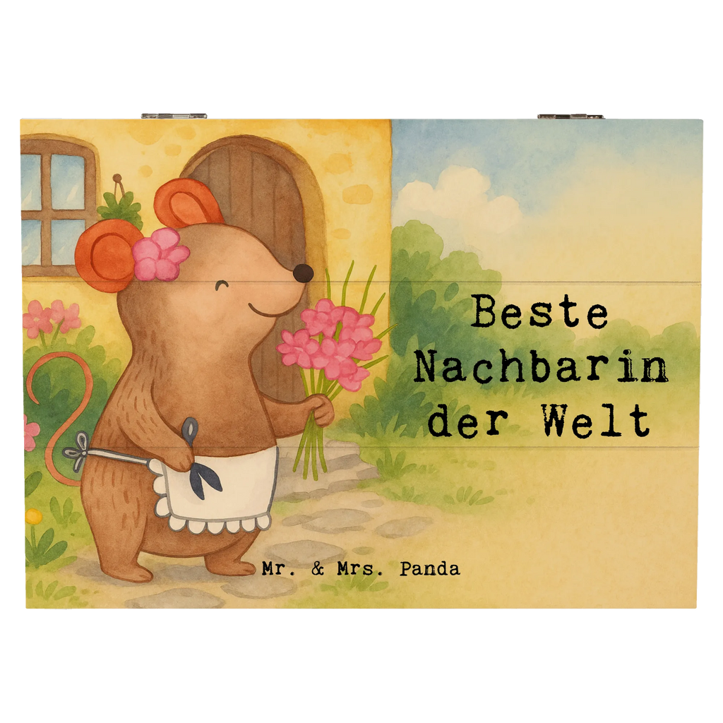 Holzkiste Maus Beste Nachbarin der Welt Design Dekokiste, Kiste, Erinnerungskiste, Holzkiste, Truhe, Aufbewahrungsbox, Schatulle, XXL, Schatzkiste, Geschenkbox, Geschenkdose, Erinnerungsbox, für, Dankeschön, Geschenk, Schenken, Geburtstag, Geburtstagsgeschenk, Geschenkidee, Danke, Bedanken, Mitbringsel, Freude machen, Geschenktipp, Nachbarin, Anwohnerin, Nachbarschaft, Freundin, Nachbarn, Bewohnerin, Freundschaft, Angrenzer