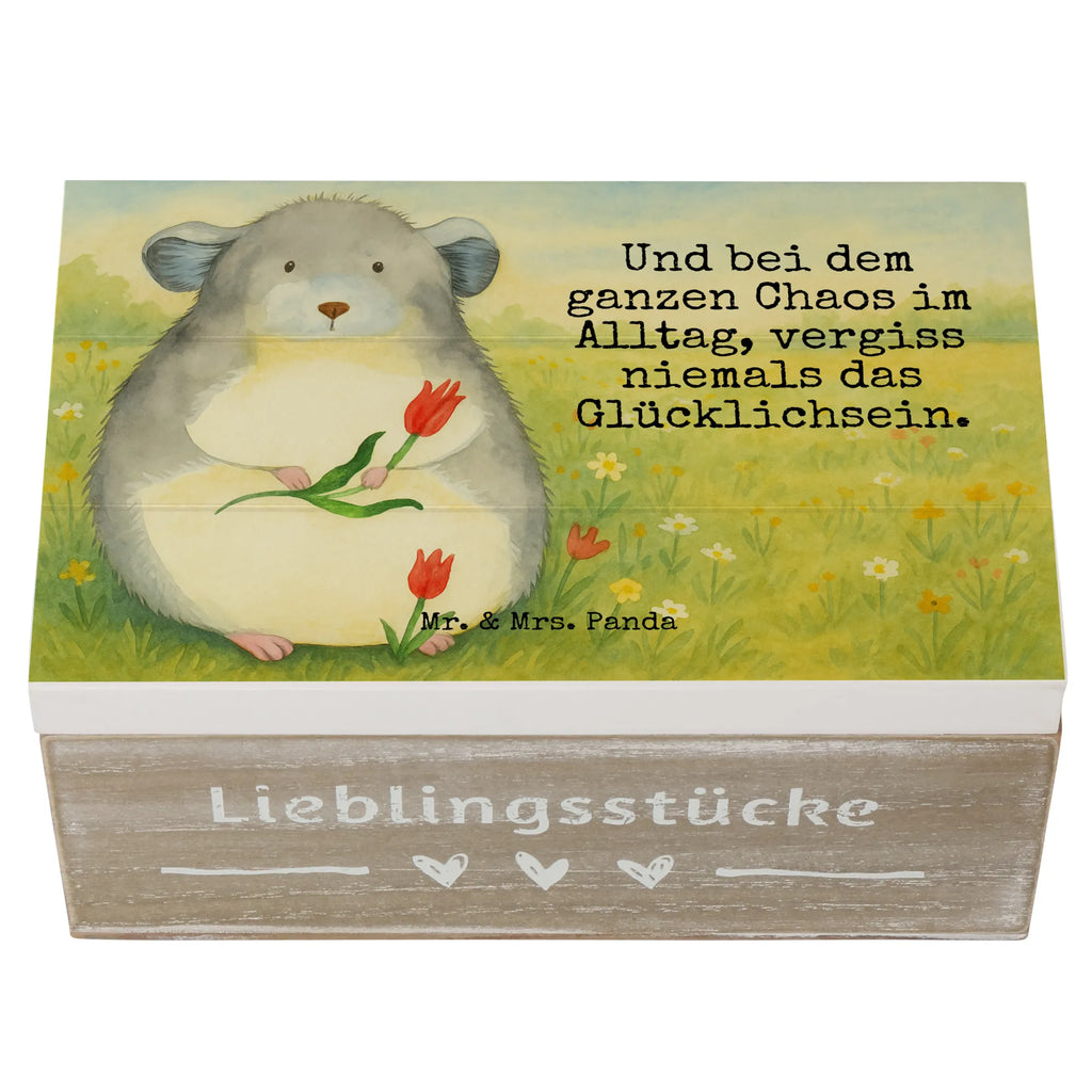 Holzkiste Chinchilla Blume Design Schatzkiste, Geschenkbox, Erinnerungsbox, XXL, Holzkiste, Aufbewahrungsbox, Kiste, Dekokiste, Truhe, Geschenkdose, Schatulle, Erinnerungskiste, Tiermotive, Gute Laune, lustige Sprüche, Tiere, Büro, Depressionen, Chinchilla, Glücklichsein, Chinchillas, Büroalltag, Liebeskummer, traurig sein, Kummer, Chaos