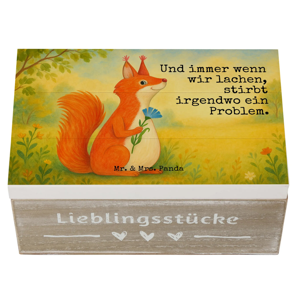 Wooden chest Squirrel flower Design Schatzkiste, Erinnerungsbox, XXL, Schatulle, Geschenkbox, Kiste, Holzkiste, Truhe, Dekokiste, Erinnerungskiste, Geschenkdose, Aufbewahrungsbox, Tiermotive, Gute Laune, lustige Sprüche, Tiere, Spaß, Eichhorn, Lachen, Eichhörnchen, Spruch positiv, Spruch Deko, Motivation Sprüche, Motivation Bilder, glücklich Spruch