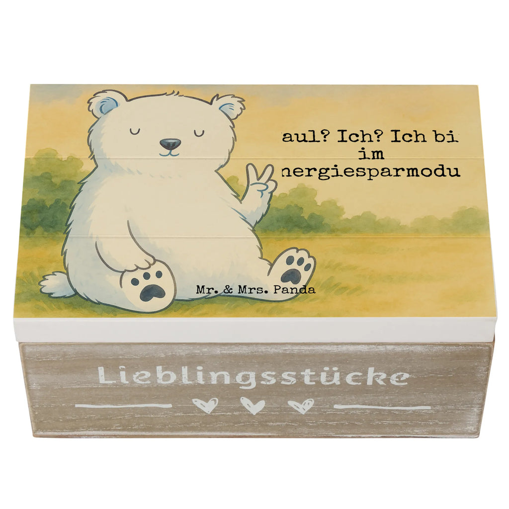 Holzkiste Eisbär Faul Design Erinnerungsbox, Aufbewahrungsbox, Geschenkdose, Dekokiste, Truhe, Holzkiste, Kiste, Geschenkbox, XXL, Schatulle, Erinnerungskiste, Schatzkiste, Bär, Teddy, Teddybär, Büro, Arbeitsplatz, Bürojob, Faul, Eisbär, Homeoffice, Relaxen, Entspannen, Arbeit, Nordpol
