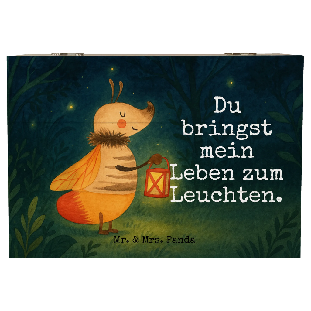 Holzkiste Glühwürmchen Design Dekokiste, Truhe, Aufbewahrungsbox, XXL, Geschenkbox, Geschenkdose, Erinnerungskiste, Erinnerungsbox, Kiste, Schatulle, Schatzkiste, Holzkiste, Tiermotive, Gute Laune, lustige Sprüche, Tiere, Verlobung, Liebe, Heiratsantrag, magisch, Jahrestag, Liebesspruch, Lieblingsmensch, Liebesbeweis, Glühwurm, Leuchten, Falter, Glühwürmchen