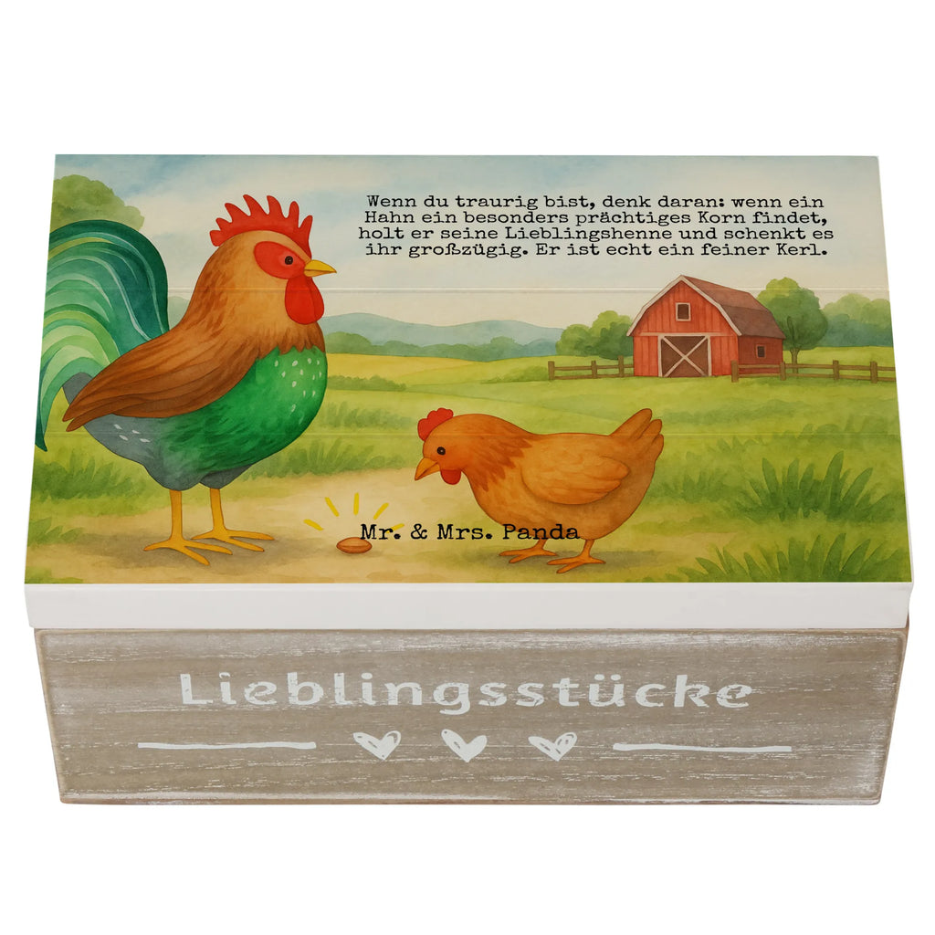 Holzkiste Hahn Korn Design Truhe, Holzkiste, Geschenkdose, XXL, Schatulle, Aufbewahrungsbox, Geschenkbox, Erinnerungsbox, Erinnerungskiste, Dekokiste, Kiste, Schatzkiste, Bauernhof, Hoftiere, Landwirt, Landwirtin, Eier, Natur, Korn, Henne, Hahn