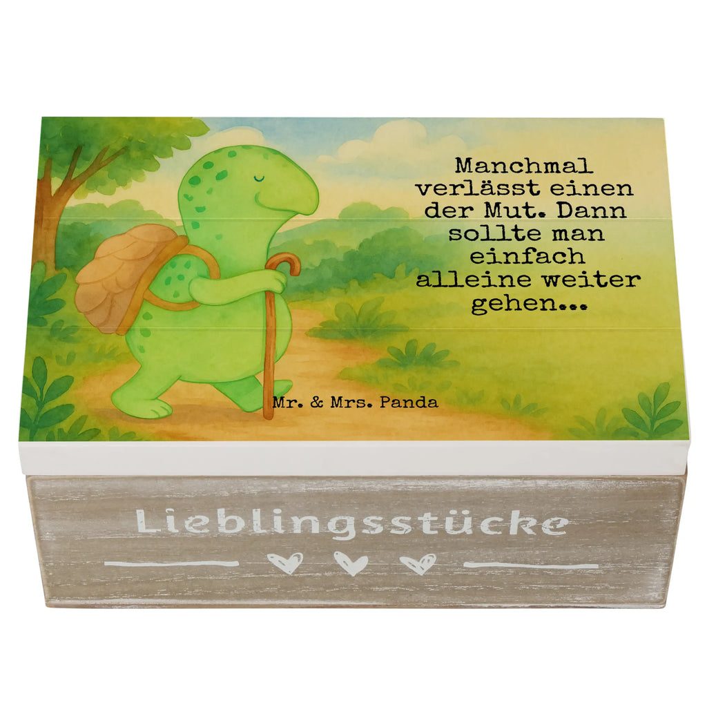 Holzkiste Schildkröte Wanderer Design Schatulle, Aufbewahrungsbox, Geschenkbox, Geschenkdose, Holzkiste, Erinnerungsbox, Schatzkiste, Kiste, Dekokiste, XXL, Erinnerungskiste, Truhe, Schildkröte, Neuanfang, Motivationssprüche, Motivation, Motivationsspruch, Schildkröten