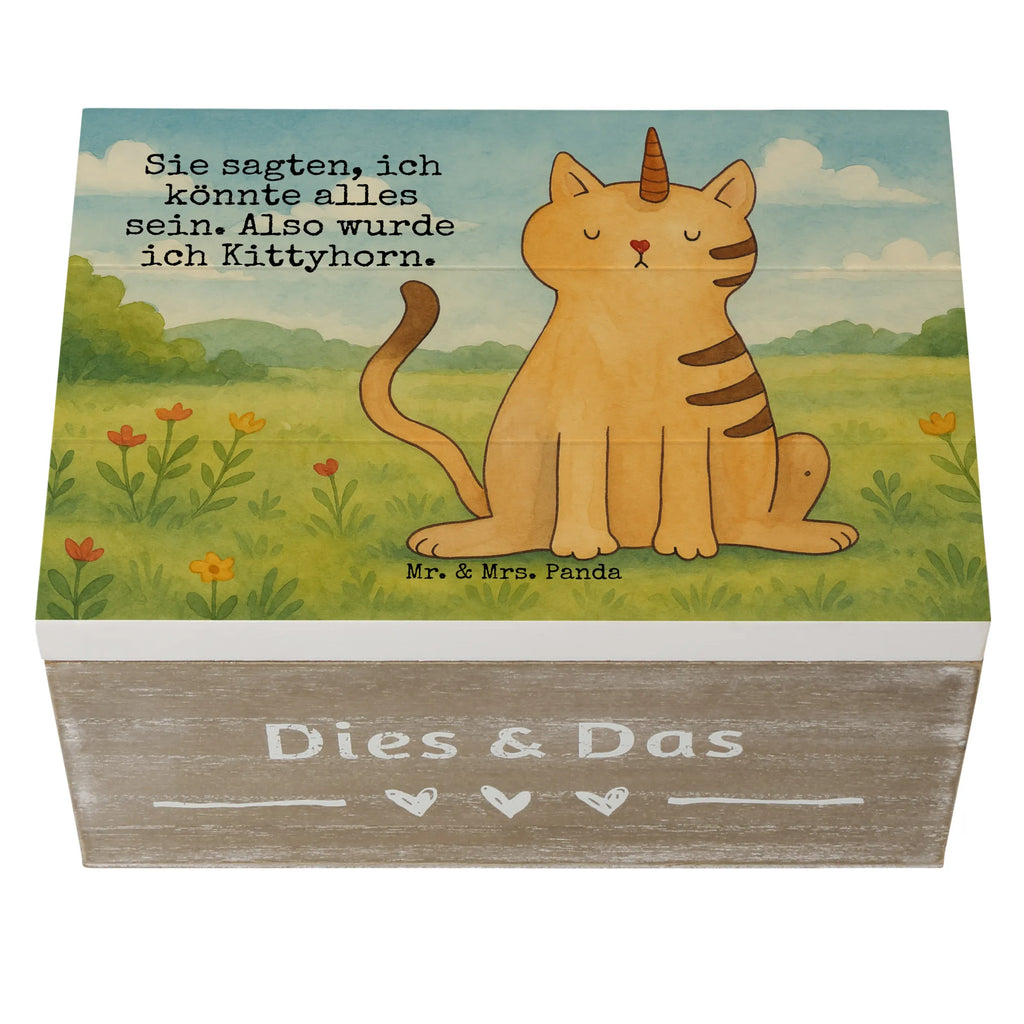 Wooden chest unicorn Cat Design Geschenkbox, Dekokiste, Schatzkiste, Aufbewahrungsbox, XXL, Erinnerungskiste, Schatulle, Holzkiste, Kiste, Geschenkdose, Truhe, Erinnerungsbox, Einhorn, Einhörner, Einhorn Deko, Unicorn, Einhornkatze, Katze, Katzer, Katzenhorn, Glitzer, Erwachsenwerden, Regenbogen, Kittyhorn, Mieze, Einhornpower